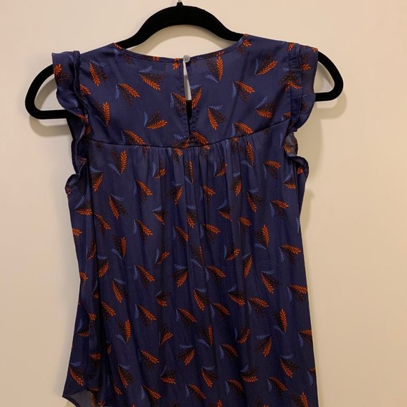 LOFT Patterned Blouse - Picture 6 of 8